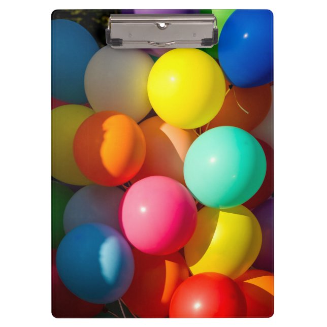 Porte-bloc Ballons de jouets colorés (Devant)