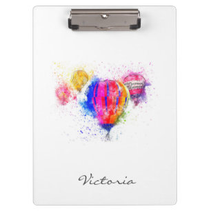 Porte-bloc Balloon moderne tendance de couleur vive Ajouter v