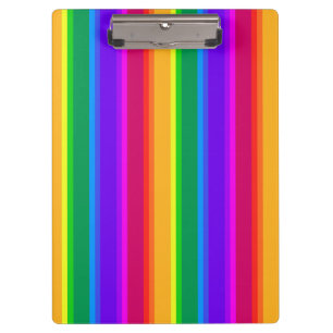 Porte-bloc Bandes arc-en-ciel irrégulières