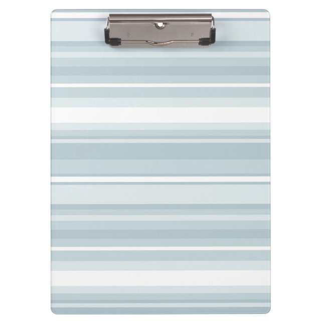 Porte-bloc Bandes bleu glace (Devant)