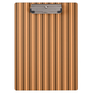 Porte-bloc Bandes de bonbons marron rétro des années 1970
