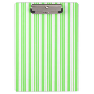 Porte-bloc Bandes de bonbons vert et blanc de chaux