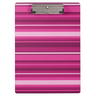 Porte-bloc Bandes de Fuschia