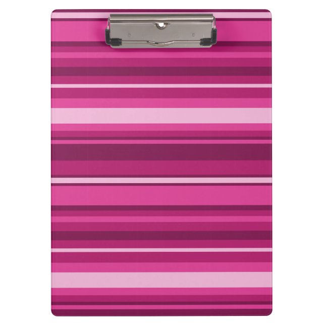 Porte-bloc Bandes de Fuschia (Devant)