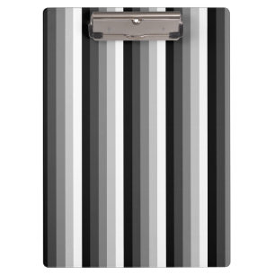 Porte-bloc Bandes d'ombre noir et blanc