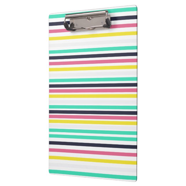 Porte-bloc Bandes horizontales colorées (Gauche)
