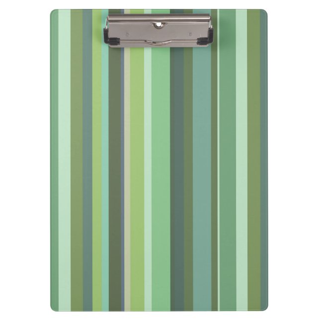 Porte-bloc Bandes horizontales vert olive (Devant)