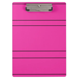 Porte-bloc Bandes roses et noires