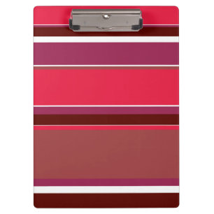 Porte-bloc Bandes rouges