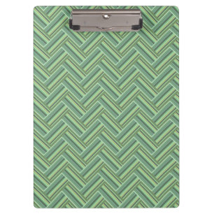 Porte-bloc Bandes vert olive double tissage