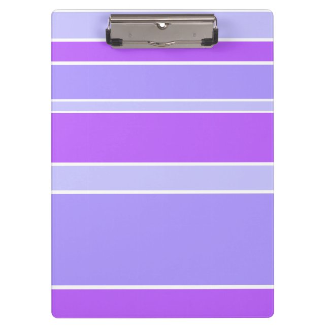 Porte-bloc Bandes violettes (Devant)