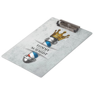 Porte-bloc Barber Hair Shop King Crown Barber Pole Hair Salon