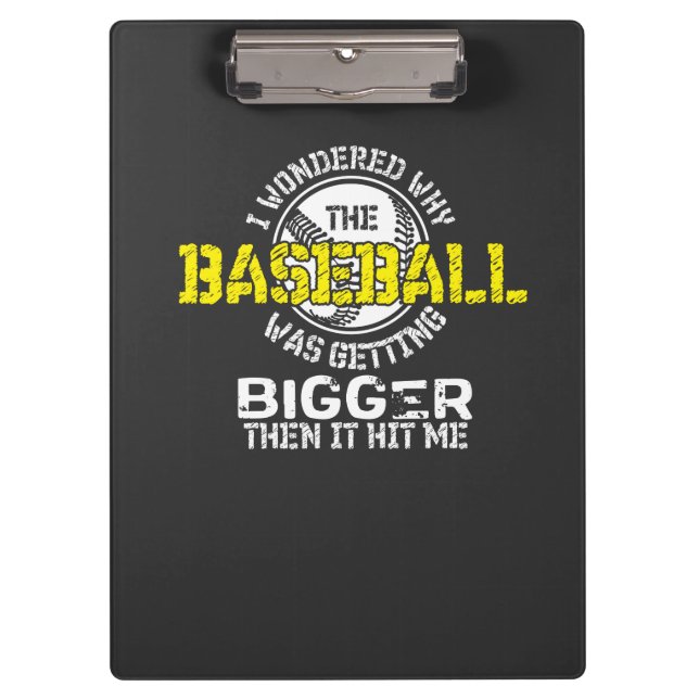Porte-bloc Baseball (Devant)