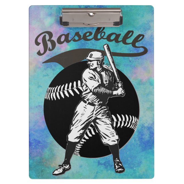 Porte-bloc Baseball : Porte - bloc Vintage (Devant)