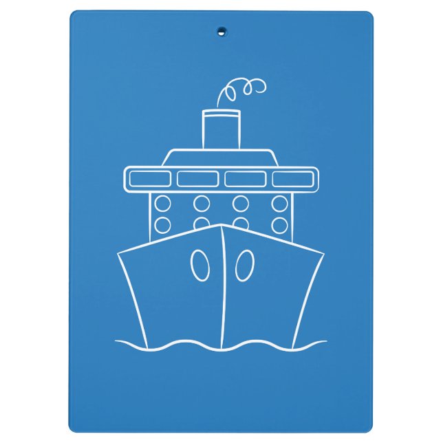 Porte-bloc Bateau de croisière (Dos)