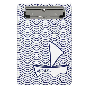 Porte-bloc Bateau sur le mini porte - bloc de vagues