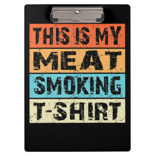 Porte-bloc BBQ BBQ Fumeur Ceci Est Mon Cadeau Fumeur De Via
