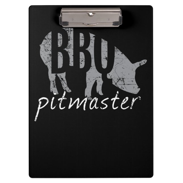Porte-bloc BBQ | BBQ Pitmaster Pig Grill Fars Day (Devant)