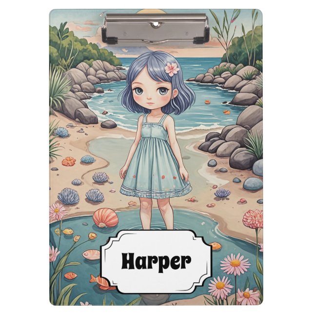 Porte-bloc Beachcomber's Bliss Personnalisé (Devant)
