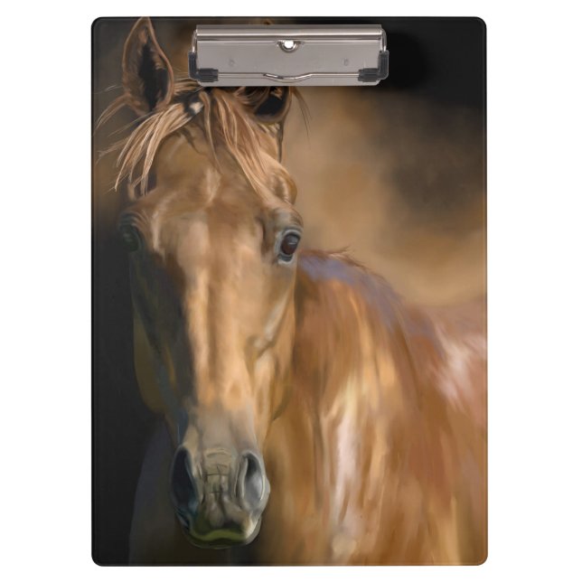 Porte-bloc Beau Cheval (Devant)