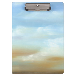 Porte-bloc Beau ciel avec les nuages pelucheux