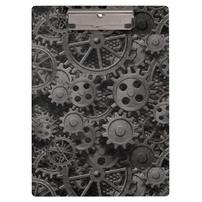 Porte-bloc Beaucoup de vieilles vitesses en métal ou pièces (Devant)