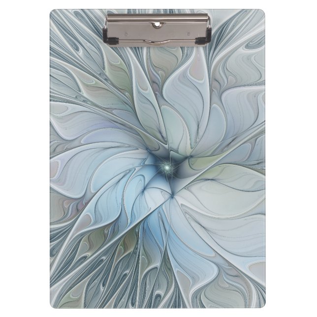 Porte-bloc Beauté Élégante Fleur d'Art Abstrait Moderne Fract (Devant)