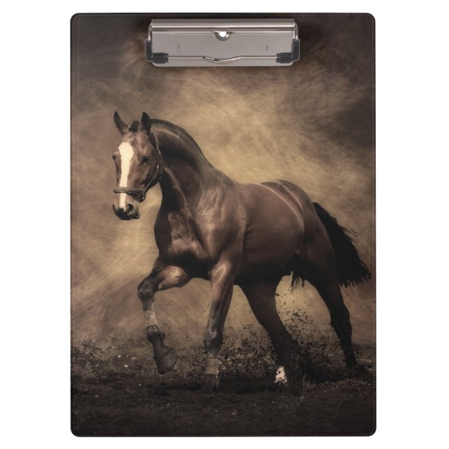 Porte-bloc Beautiful horse throw pillow (Devant)