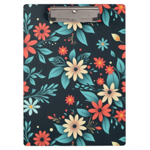 Porte-bloc Beaux motifs floraux de fleurs