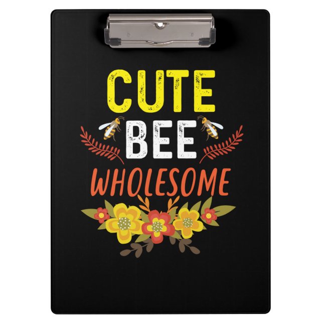 Porte-bloc Beekeeper Art Cute Bee Whesome (Devant)