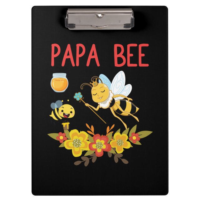 Porte-bloc Beekeeper Art Papa Bee 2 (Devant)