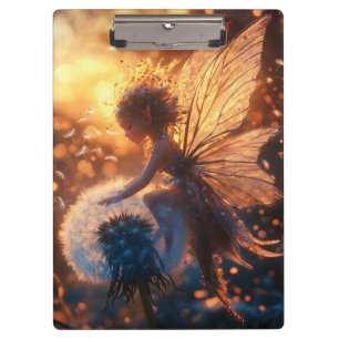 Porte-bloc Belle fée solaire avec Dandelion