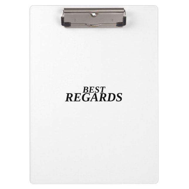 Porte-bloc Best Regards Professional Clipboard (Devant)