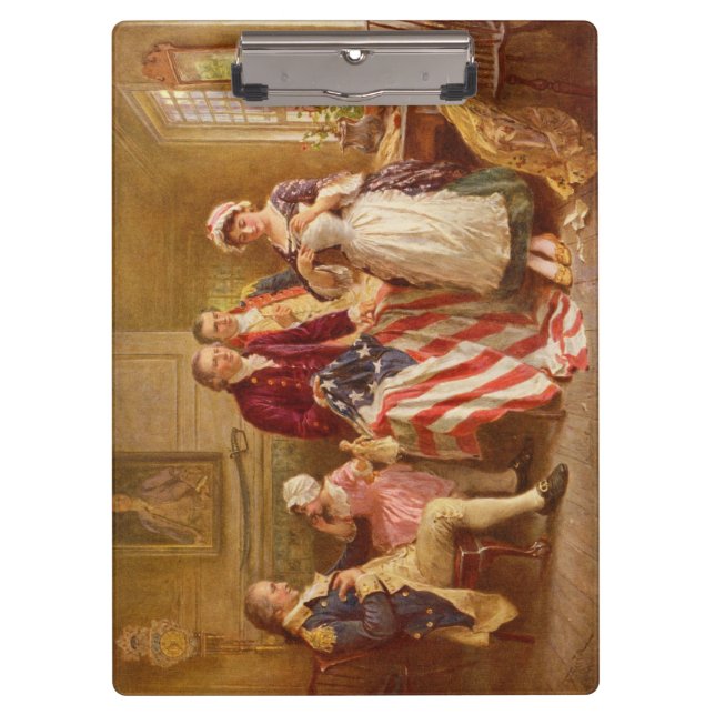 Porte-bloc Betsy Ross, 1777 (Histoire américaine) (Patriote a (Devant)