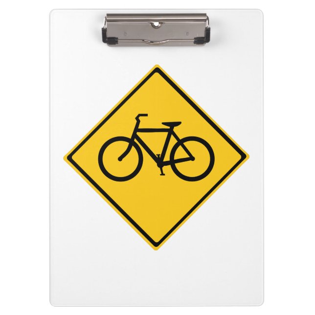 Porte-bloc Bicyclette pour panneau routier (Devant)