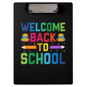Porte-bloc Bienvenue À L'École