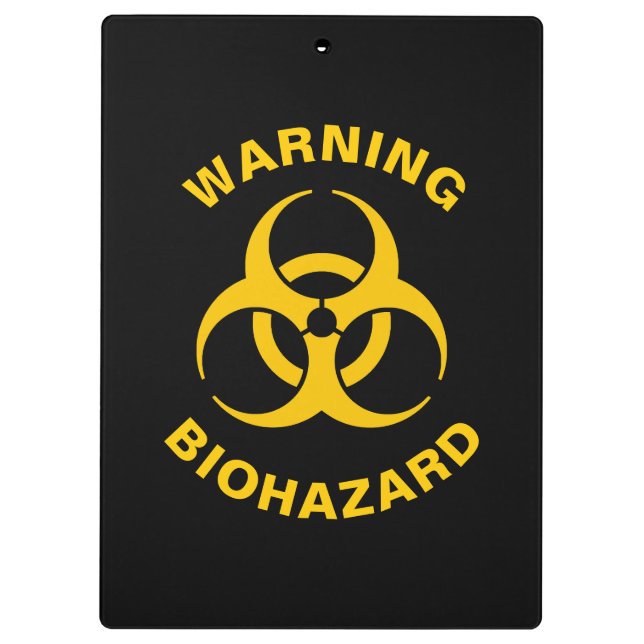 Porte-bloc Biohazard icon (Dos)