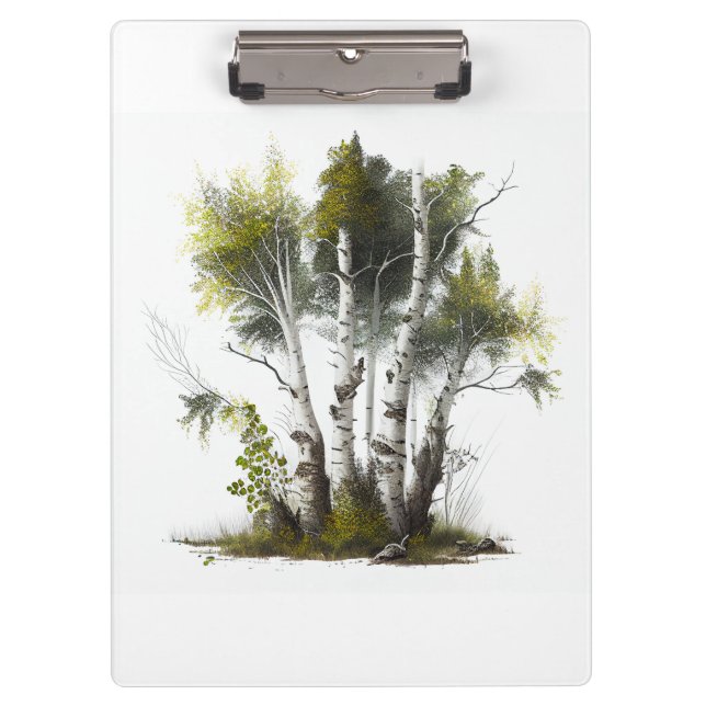 Porte-bloc Birch Trees, Les Birches Irlande du Nord (Devant)