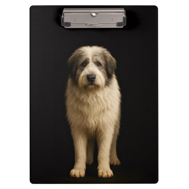 Porte-bloc Black 4 Luxe Clipboard, Mioritic Shepherd (Devant)