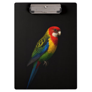 Porte-bloc Black 4 Luxe, perroquet Rosella orienta