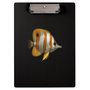 Porte-bloc Black 4 Luxe, Poisson-papillon de récif
