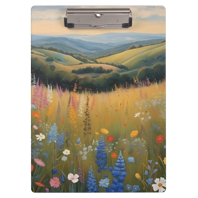 Porte-bloc Black Dog Wildflower Clipboard (Devant)