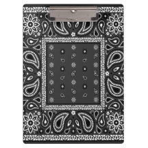 Black Paisley Bandana Anniversaire Hip hop Rap Éca