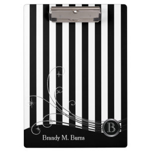 Porte-bloc Blancs et persiennes noires