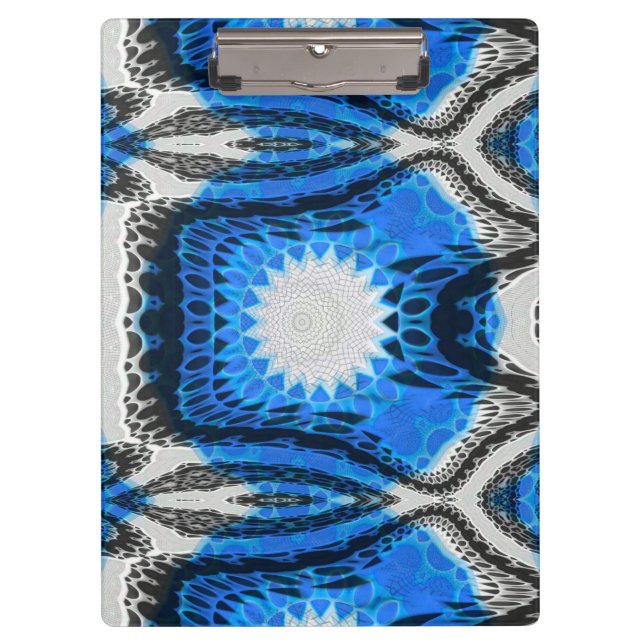 Porte-bloc Bleu atomique (Devant)