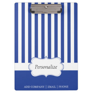 Porte-bloc Bleu électrique classique   Texte DO-IT-YOURSELF