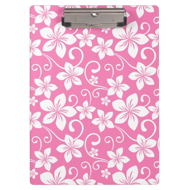 PORTE-BLOC BLEU HAWAII (ROSE DE BUBBLEGUM) (Devant)