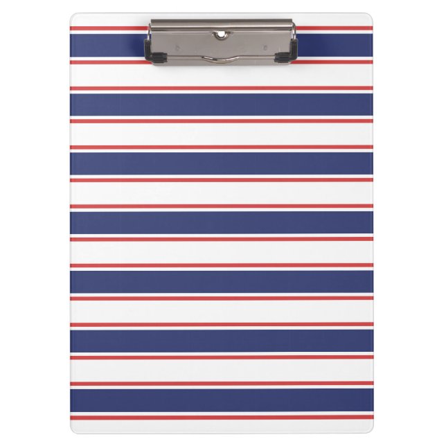 Porte-bloc Bleu marine et rouge (Devant)