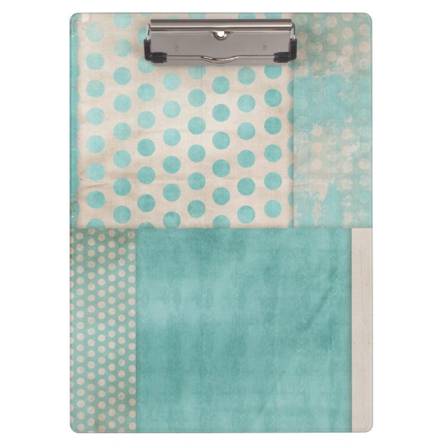 Porte-bloc Blocs turquoises d'édredon de motif (Devant)