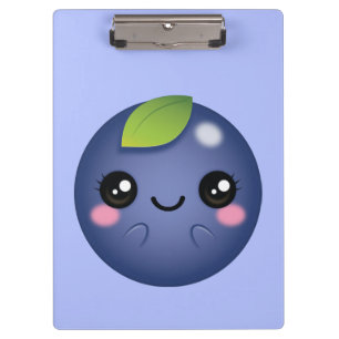 Porte-bloc Blueberry de Kawaii